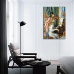 QUNYAAE Pierre Auguste Renoir Art Painting Two Girls Playing Piano Poster Canvas... - Image 3