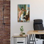 QUNYAAE Pierre Auguste Renoir Art Painting Two Girls Playing Piano Poster Canvas... - Image 7