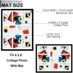 Fxojyvo 4x6 Picture Frame Collage, Display 8 4x6 Picture Collage or 13x17 Photo ... - Image 4