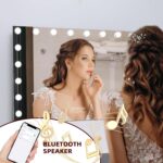 VANITII Vanity Mirror with Lights 22.8" x 31.5" 18 Bulbs 3 Color Modes Large Lig... - Image 3