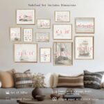 Vodefoad Vintage Seascape Gallery Wall Print Set of 12, Vintage Nautical Coastal... - Image 4