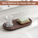 Small Serving Wooden Tray - Natural Wooden Platter for Fruit, Salad, Appetizer, ... - Image 7