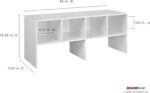 ClosetMaid 5062 All-Purpose Organizer, White - Image 4