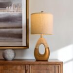 OYEARS 19" Table Lamps Set of 2, Boho Lamps for Living Room, Rustic Bedside Lamp... - Image 6