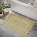 Feather & Stitch 2 Piece Towel Like Bath Mats (30x21 Inch) 100% Cotton Terry Bat... - Image 7