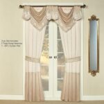 Luxury Elegante Sophisticated Polyester Faux Silk Window Treatment | Light Cream... - Image 3