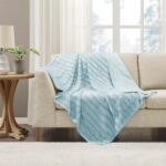 Madison Park Duke Luxury Throw Premium Soft Cozy Brushed Long Faux Fur For Bed, ... - Image 3
