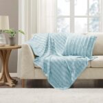Madison Park Duke Luxury Throw Premium Soft Cozy Brushed Long Faux Fur For Bed, ... - Image 4