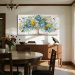 imjiayu Large Wall Art, Tree of Life Wall Art, Abstract Art Wall Decor, Nature S... - Image 3