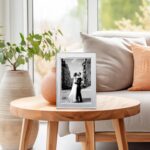 Siena Double Border Bead Silver Picture Frame, Tarnish Resistant Finish, Perfect... - Image 7