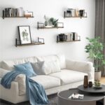 Floating Shelves - 24 Inch Wall Mounted Set of 3 Rustic Wood Shelves for Wall De... - Image 3