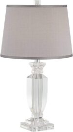 Vienna Full Spectrum Sherry Traditional Glam Luxury Table Lamp 25" High Clear Cr... - Image 3