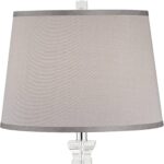 Vienna Full Spectrum Sherry Traditional Glam Luxury Table Lamp 25" High Clear Cr... - Image 10