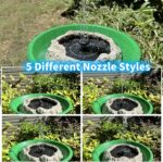 SAC SMARTEN ARTS Solar Fountain for Bird Bath with Solar Panel Resin Granite Roc... - Image 6