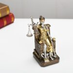 Dual-Purpose Goddess of Justice Resin Bookend & Decor Statue - Realistic Lady Ju... - Image 7