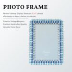 Hunlostten Vintage 3.5X5 Picture Frame with Stand - Rectangle Photo Frame Decora... - Image 3