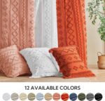 MR&HM White Boho Comforter Set, Farmhouse Bedding Set, Queen Bed in a Bag Set 7 ... - Image 7