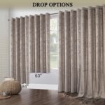 always4u 100% Blackout Soft Velvet Curtains for Bedroom Living Room Thermal Ener... - Image 6