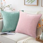 decorUhome Summer Couch Throw Pillow Covers 12x20 Set of 2, Decorative Soft Velv... - Image 5