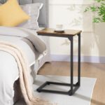 AMHANCIBLE C Shaped Side Table, End Tables Living Room Set of 2, Slide Under Cou... - Image 3
