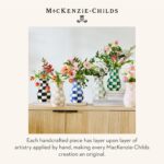 MACKENZIE-CHILDS Tall Enamel Vase, Unique Flower Vase, Decorative Table Decor fo... - Image 6