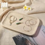 Koville Romano Travertine Tray, 12"x8" Natural Stone Vanity Tray for Countertop ... - Image 4
