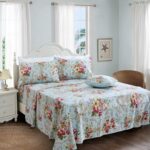 FADFAY Shabby Floral Bedding Elegant Peony Sheets Set Luxury Bedding Collections... - Image 4