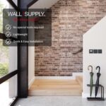 Wall!Supply 3D Wall Panels – Faux Brick, Brown Nuance Weathered – Lightweight Fo... - Image 4