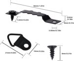 251Pcs Picture Hanging Kit, Include 50 Sawtooth Picture Hangers, 50 D Rings, 150... - Image 3