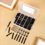 251Pcs Picture Hanging Kit, Include 50 Sawtooth Picture Hangers, 50 D Rings, 150... - Image 4