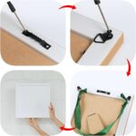 251Pcs Picture Hanging Kit, Include 50 Sawtooth Picture Hangers, 50 D Rings, 150... - Image 5