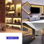 16.4ft Warm White Led Strip Lights, 12V Outdoor Led Strip Lights Waterproof Flex... - Image 6