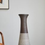 Large Hand-Woven PVC Rattan Floor Vase, 39.3 Inch Tall Home Decor Floor Vase for... - Image 6