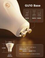 Govee GU10 Smart Bulb, Matter RGBWW Light Bulb Work with Alexa, Google Assistant... - Image 3