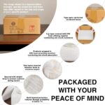 Yeacccng White Pasta Bowls Set of 6, 9.25 Inch 50 Oz Large Ceramic Soup Salad Bo... - Image 9