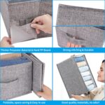 Fixwal 4pcs Wardrobe Clothes Organizer with Board Closet Organizers and Storage ... - Image 4