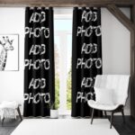 Custom Grommet Blackout Curtains Personalized Window Drapes, Add Photos Text Cus... - Image 6