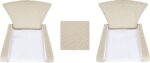 SAFAVIEH Outdoor Patio Furniture Collection Edna 3-Piece Lounge Set with Beige F... - Image 6