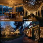 Etinga 100 LED String Lights 33ft Warm White, Plug in Fairy Lights with 8 Lighti... - Image 3