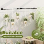 Bamworld 36.2" Hanging Planters 2PCS for Indoor Plants Hanging Plant Holder Plan... - Image 6