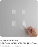 Fluxynara Large Felt Bulletin Board 48" x 36" Cork Board Alternative-12 Pack wit... - Image 6