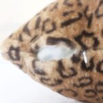 Faux Fur Throw Pillows, Set of 2 Decorative Square Couch Pillow Covers, Leopard ... - Image 7