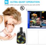 CWKJ Fountain Pump, 400GPH(25W 1500L/H) Submersible Water Durable Outdoor Pump w... - Image 4