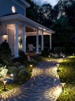 SOLPEX Solar Pathway Lights Garden Decor for Yard, Garden Lights Solar Powered W... - Image 4