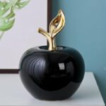 Luxury Ceramic Apple Decor - Red Apple Figurine, Elegant Home Tabletop Decor for... - Image 3