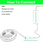 SUYOOULIN LED Strip Lights, SMD 2835 LED Strip, DC12V 1200LEDs 16.4Ft 26000LM Hi... - Image 6