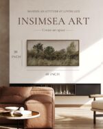 InSimSea Extra Large Framed Vintage Wall Art, Living Room Country Farmhouse Deco... - Image 3