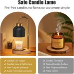 seenlast Candle Warmer Lamp with Dimmer Adjustable Height,Mothers Day Gifts,2/4/... - Image 4