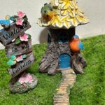 MUAMAX Fairy Garden Walkway Path Pathway, Fairy Garden Accessories, Wood Road Wa... - Image 4