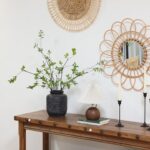 mizii 5pcs Artificial Greenery Stems 38in Realistic Faux Ficus Branches Long Ste... - Image 4
